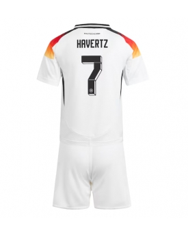 Germania Kai Havertz #7 Maglia Gara Casa Repliche Europei 2024 Bambino